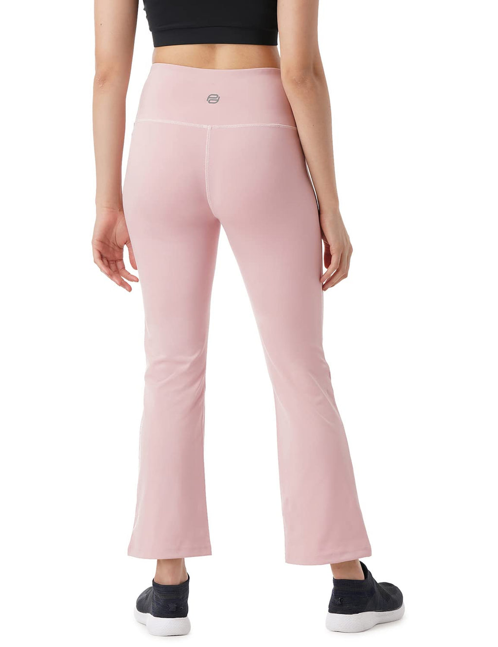 PUMPD Womens Stretchable All-Purpose Flare Pants -Lightweight, Anti-Odor, Squat Proof, Dry Tech, Ultra Soft Seams