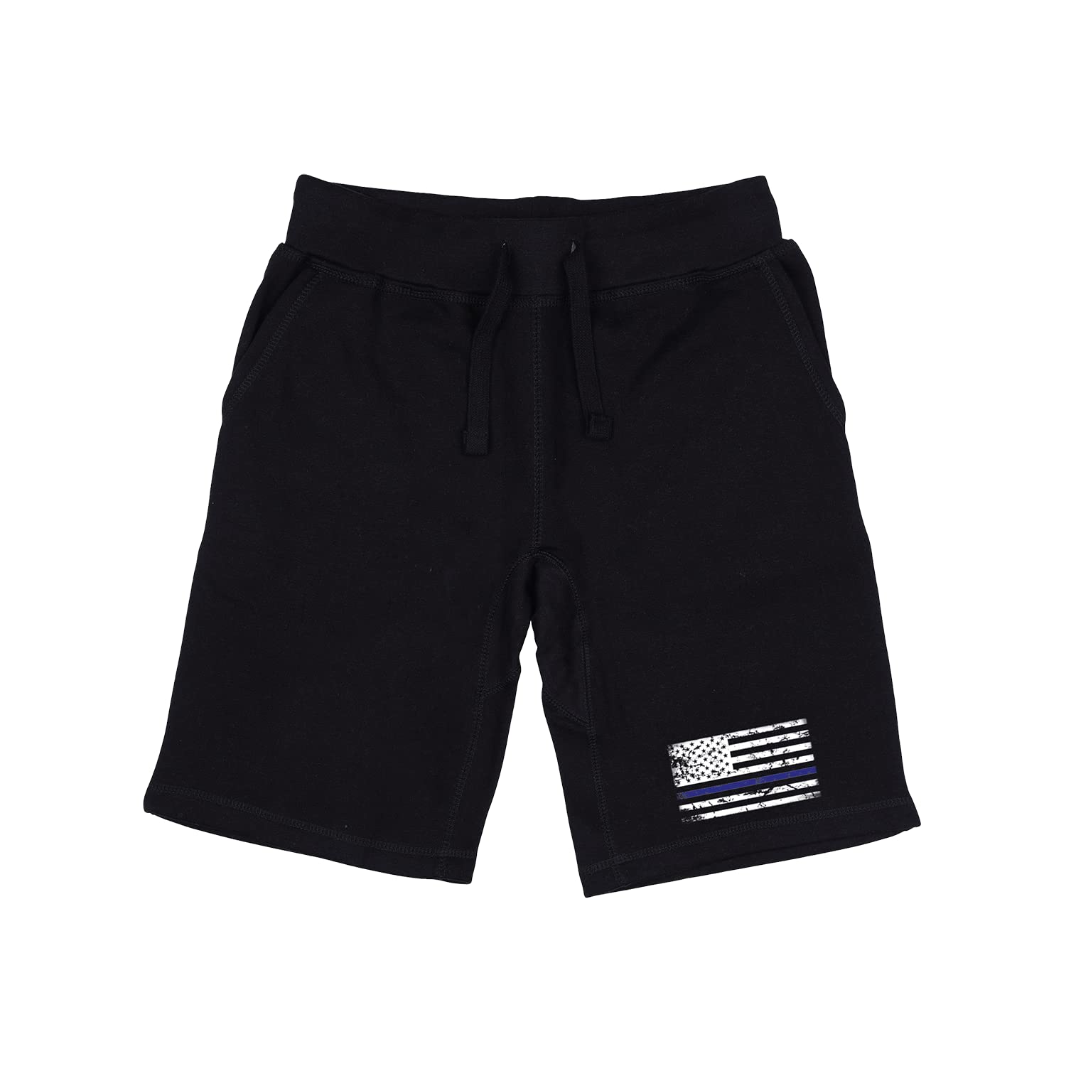 Graphic Shorts, Thin Blue Line, Black, M