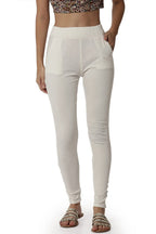Soch Women Regular Pure Cotton Solid Pant