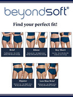 Fruit Of The Loom Womens Beyondsoft Underwear, Super Soft Designed With Comfort Mind, Available Plus Size Bikini Style, Bikini -