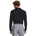 Under Armour Mens Performance Polo 3.0 Long Sleeve, (001) Black / / Pitch Gray, Small