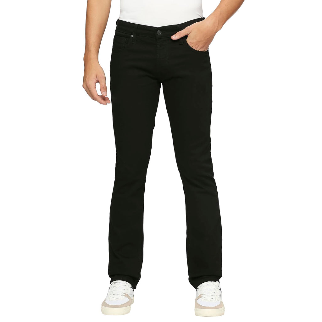 Vapour Black Mid Rise Slim Fit Jeans