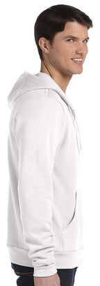 Unisex Sponge Fleece Full-Zip Hooded Sweatshirt - ASPHALT - 2XL(D0102H7WM8P)