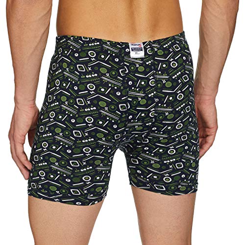 RUPA FRONTLINE Printed Trunk for Men, 100% Cotton Material, Inner Elastic, Pack of 3 Assorted