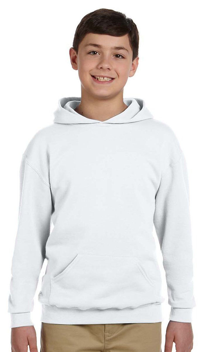 Youth 8 oz NuBlend Fleece Pullover Hooded Sweatshirt - BLAcK - S(D0102H2H79U)