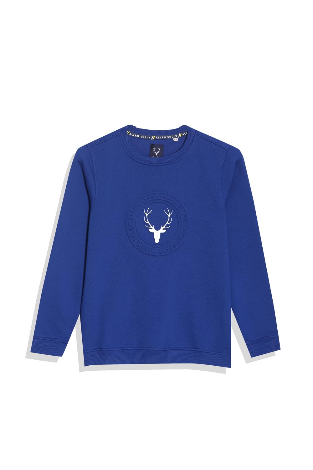 Allen Solly Boys Regular Fit Cotton Full Sleeve Crew Neck T-Shirt