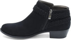 LifeStride womens Adriana Ankle Bootie, Black Micro, 10 Wide US