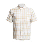 Under Armour Men's Drift Tide 2.0 Plaid Short-Sleeve T-Shirt, (201) Brownstone/White/Brownstone, X-Large