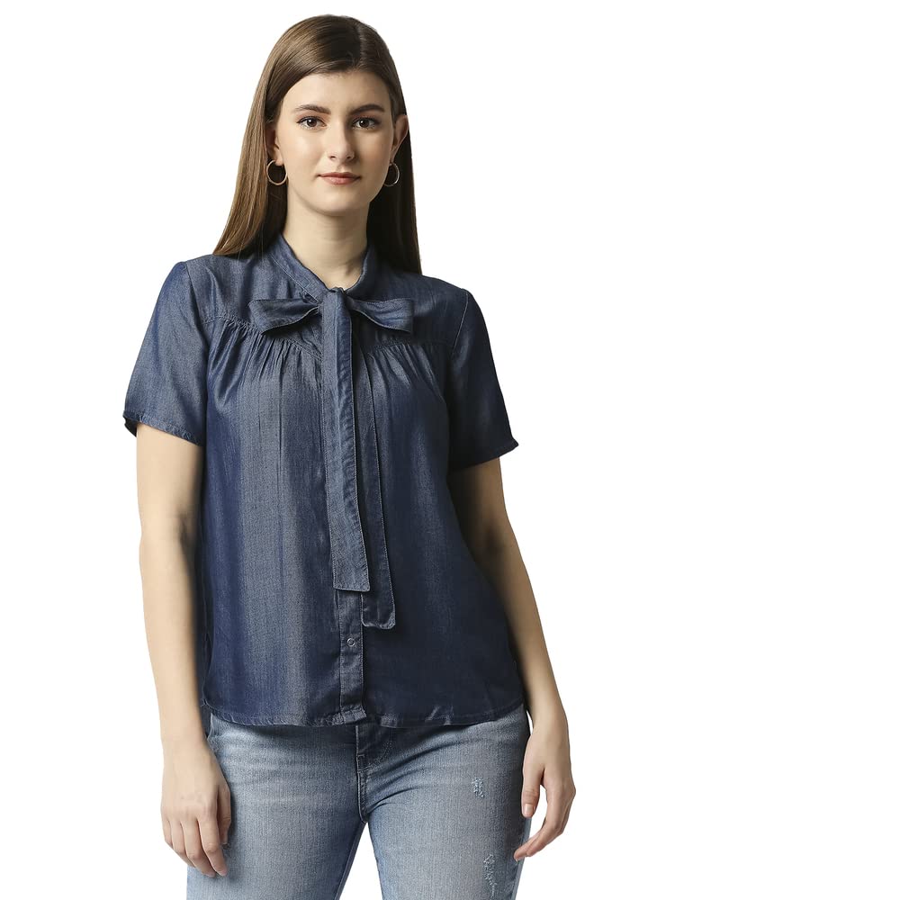 Pepe Jeans WomenS Regular Fit Denim Shirts