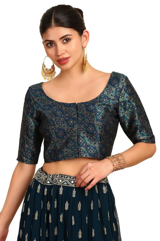 Soch Women Ethnic Motifs Woven Design Padded Blouse