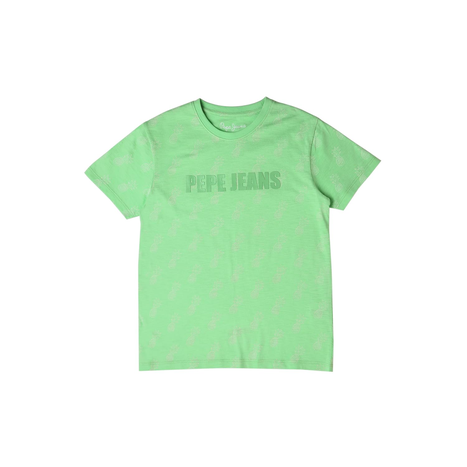 Pepe Jeans BoyS Regular Fit T-Shirt (Pb503871_Green