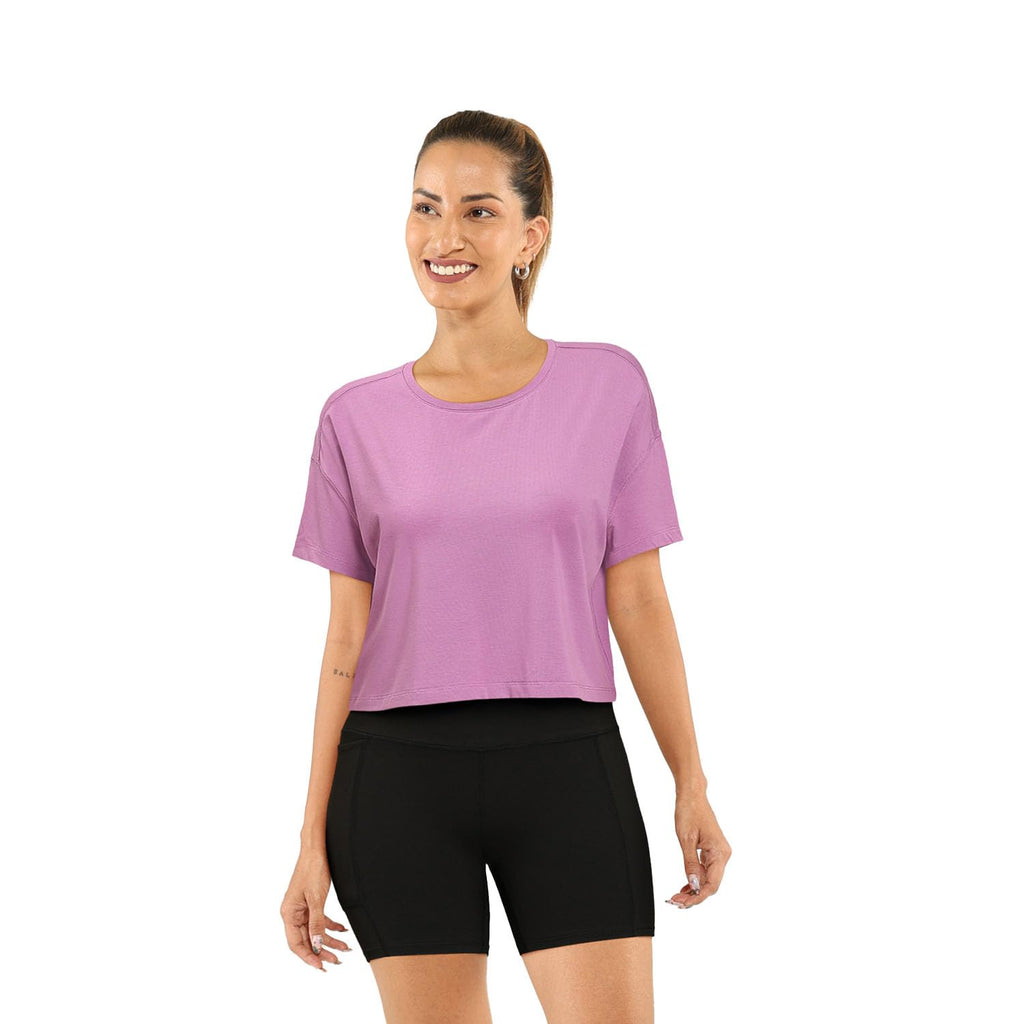 Women The Softest T-Shirt | Boxy Crop | 100% Cotton | Lightweight
