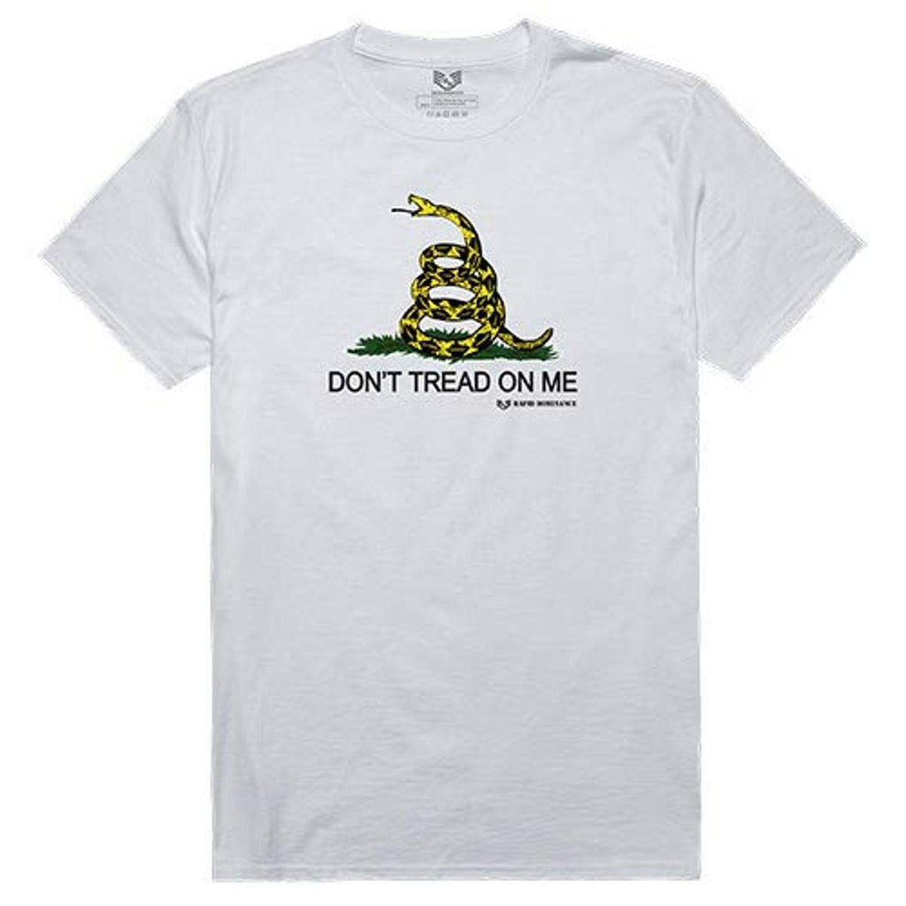 Graphic Tee, Don't Tread, White, L