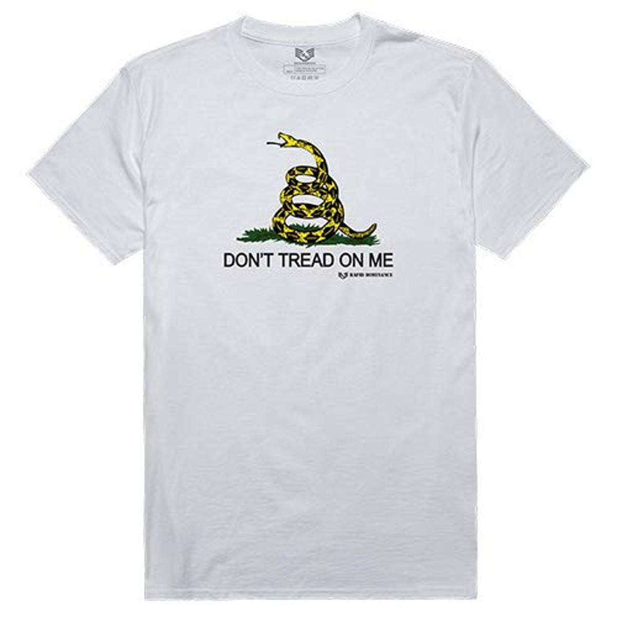 Graphic Tee, Don't Tread, White, L