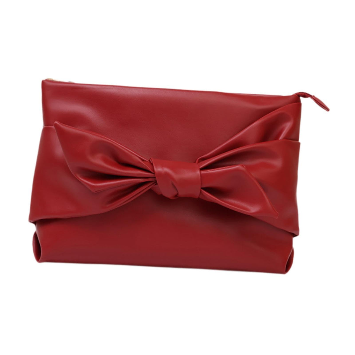 Enakshi Bow Clutch Bag Decoration Pu Leather Evening Handbag For Wedding Lady Dating Red|Clothing, Shoes & Accessories | Womens 