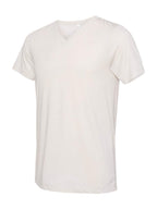 Unisex Triblend V-Neck T-Shirt - BLUE TRIBLEND - S(D0102H7W756)