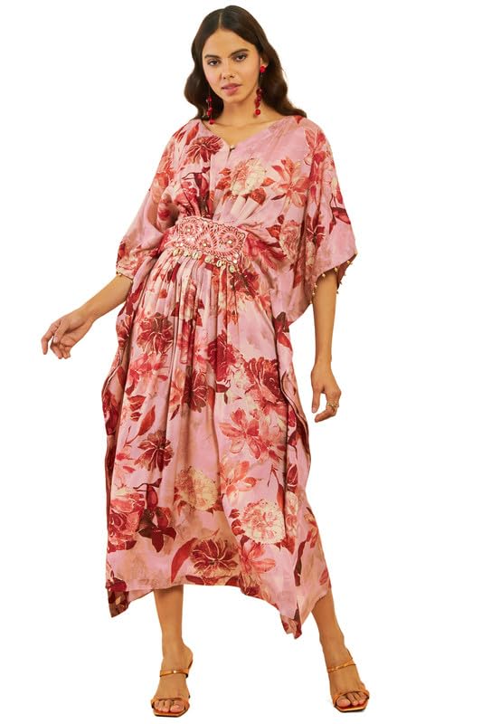 Soch Women Muslin V-Neck Ethnic Wear