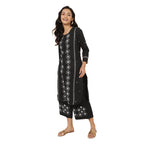 Fabindia Women'S Cotton Regular Kurta (20060390_Black