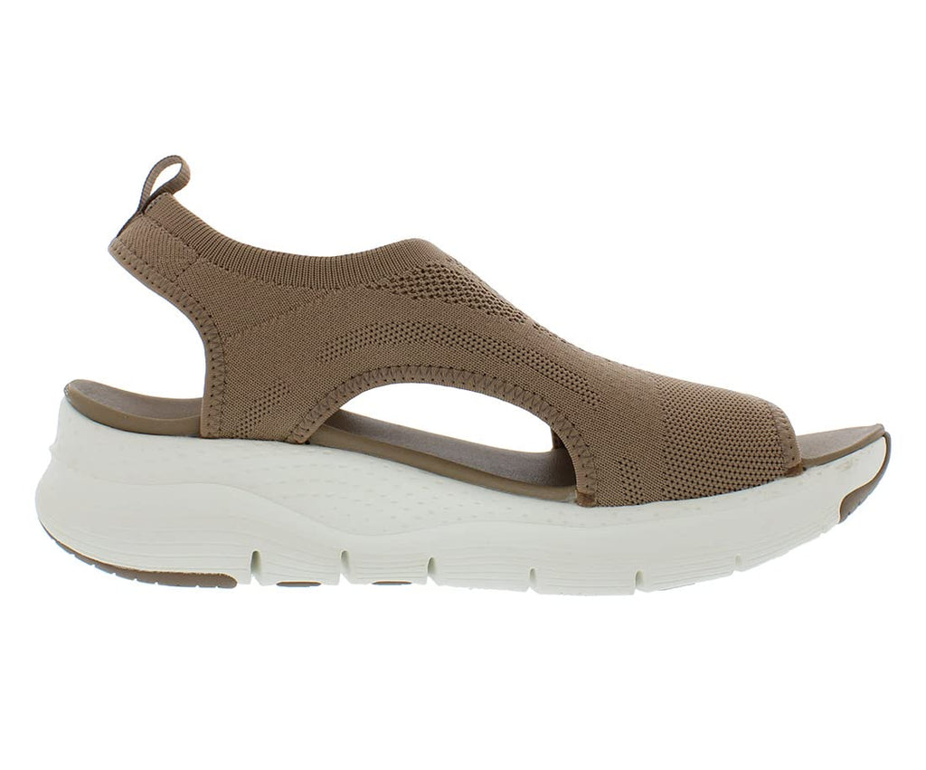 Skechers Women's Arch FIT-City Catch, Mocha, 9