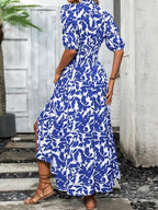 Greciilooks Rayon Fit And Flare Ankle Length One Piece Maxi Bodycon Dresses Midi Dress For Women (Gl-Wd1219_Blue