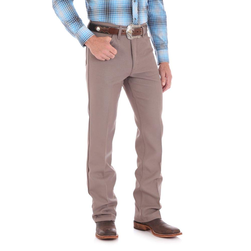 Wrangler Men's Wrancher Dress Jean,Birch,34x31