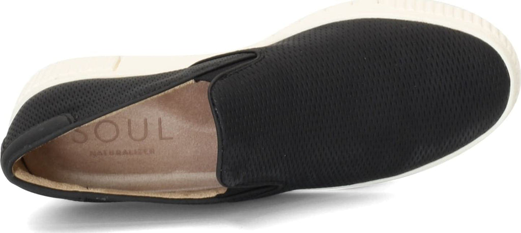 Women's Natural Soul, Tia Platform Sneaker Black 8 W