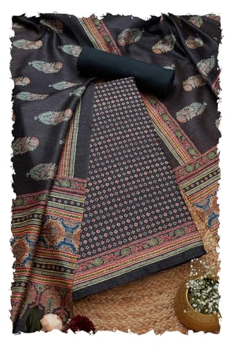 Soch Women Chanderi Abstract Dress Material