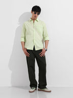 The Indian Garage Co Mens Baggy Solid Mid-Rise Jeans