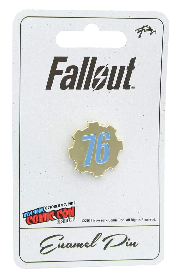 JUST FUNKY Fallout Collectibles - Fallout 76 Exclusive Enamel Pin- Collectors Edition