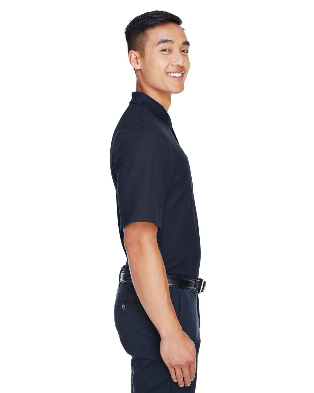 Mens DRYTEc20Performance Pocket Polo - gRAPHITE - S(D0102H76UHP)