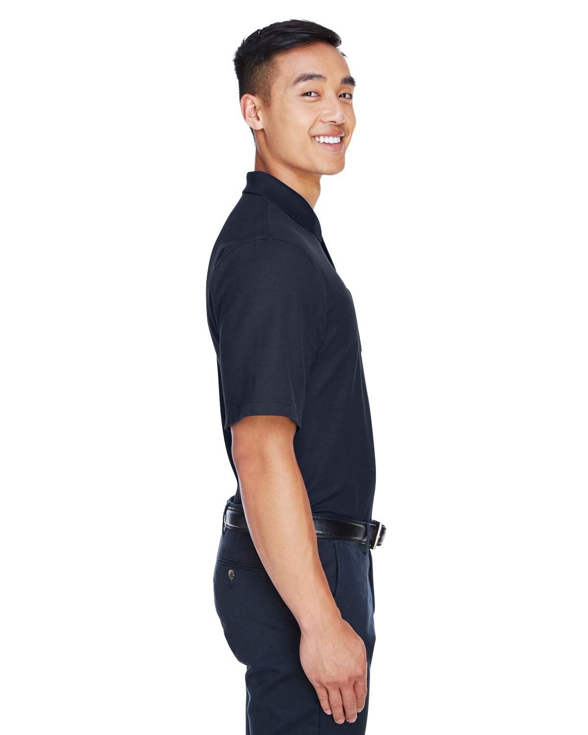 Mens DRYTEc20Performance Pocket Polo - gRAPHITE - S(D0102H76UHP)