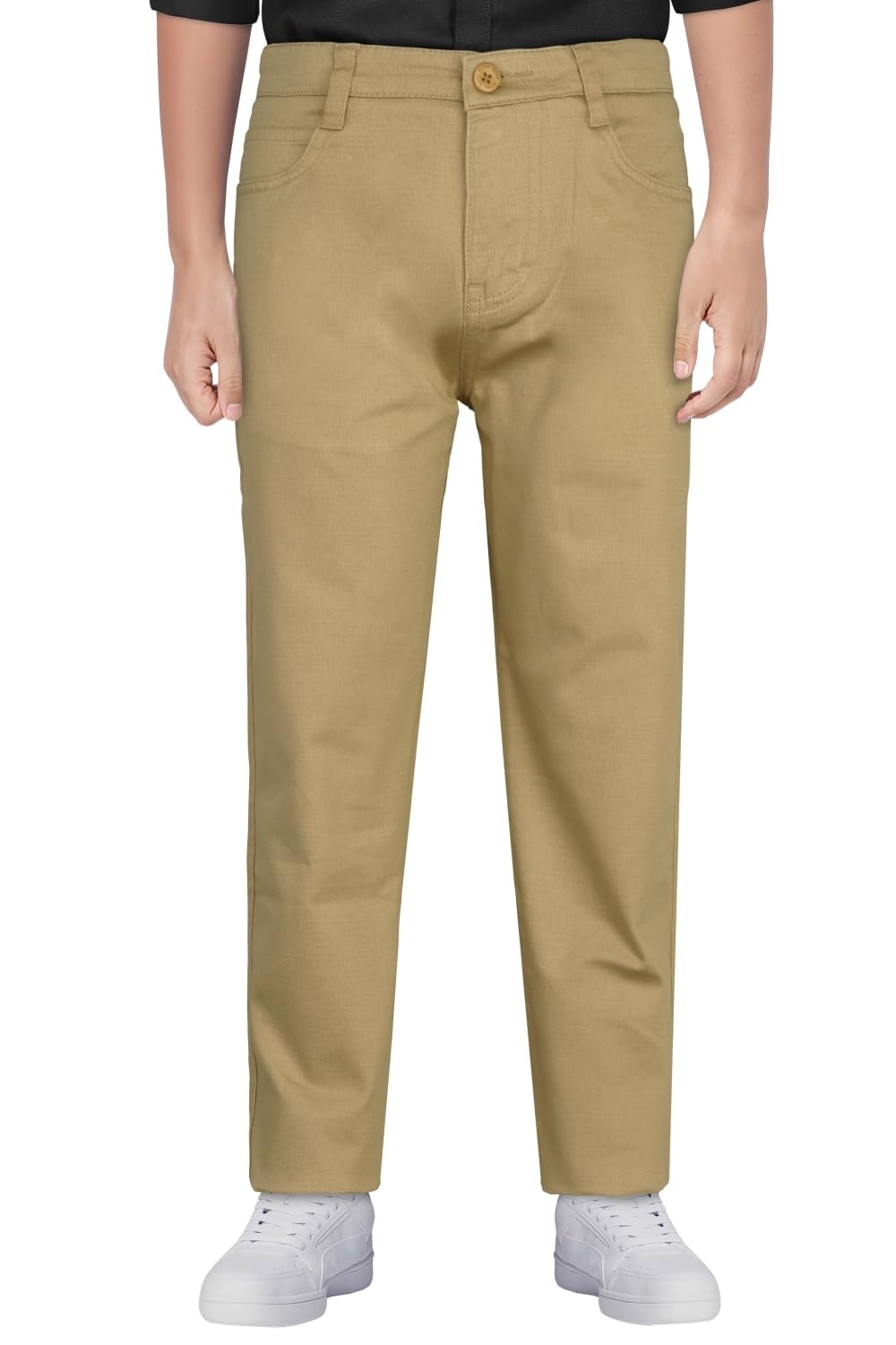 Allen Solly Boys Slim Fit Casual Pants