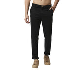 Thomas Scott Men Millennium Slim Fit Chino Pants Black