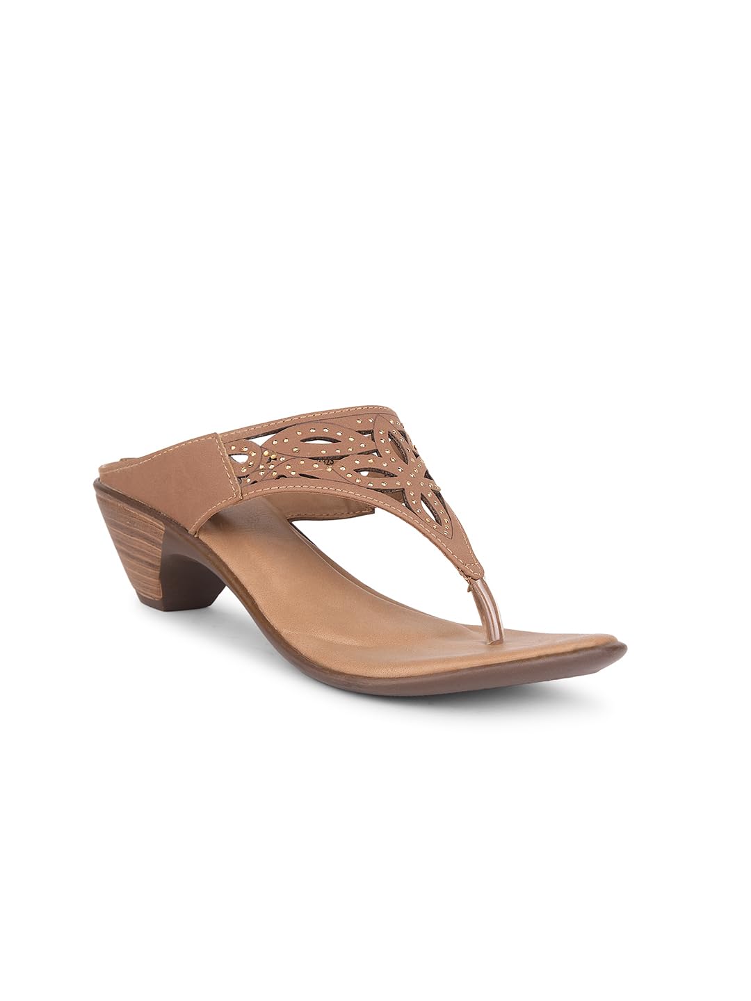 Bata BRITTANY THONG Tan Casual Slipon Open Toe Thong Slipper Thong Slipper Medium HH 2650 MM For Women UK Size 5 5