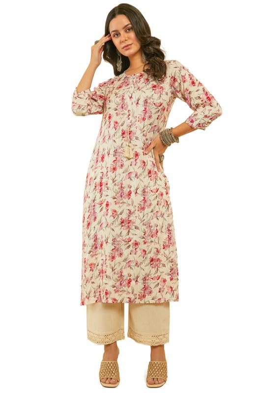 Soch Women Rayon Regular Regular Fit Kurta