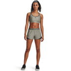Under Armour Womens Play Up 3.0 Shorts, (504) Grove Green/Black/Black, X-Small