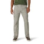 Wrangler Authentics Men's Twill Relaxed Fit Cargo Pant (Logan), Khaki Dust, 34W x 29L