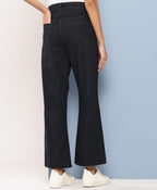 Aarika Girls Casual Wear Black Colour Solid Denim Jeans (9-14 Years)