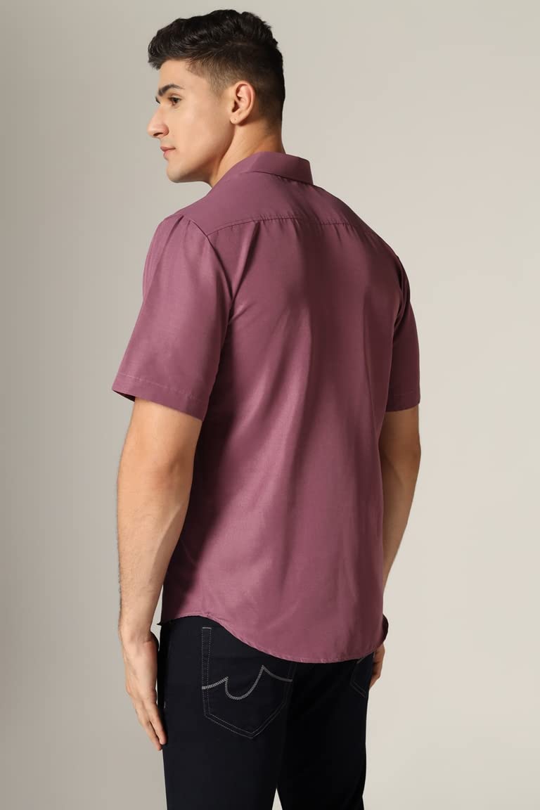 OM SAI LATEST CREATION Shirt for Men || Opaqu Cotton Shirts for Men || Regular Fit Solid Shirts for Men || Spread Collar & Half