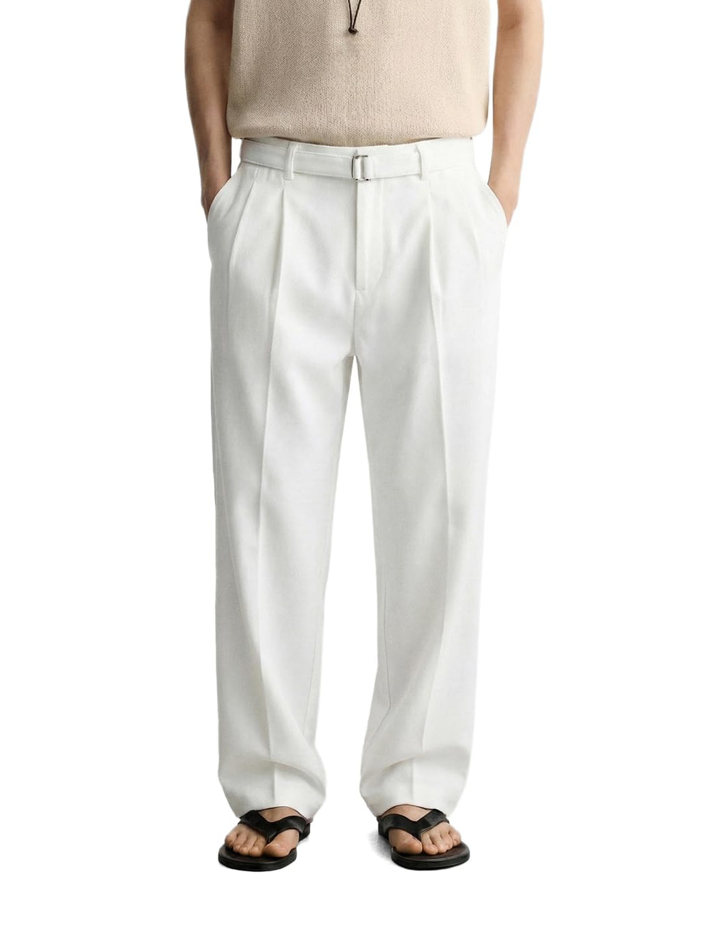 The Indian Garage Co Mens Relaxed Fit Mid-Rise Gurkha Sweater