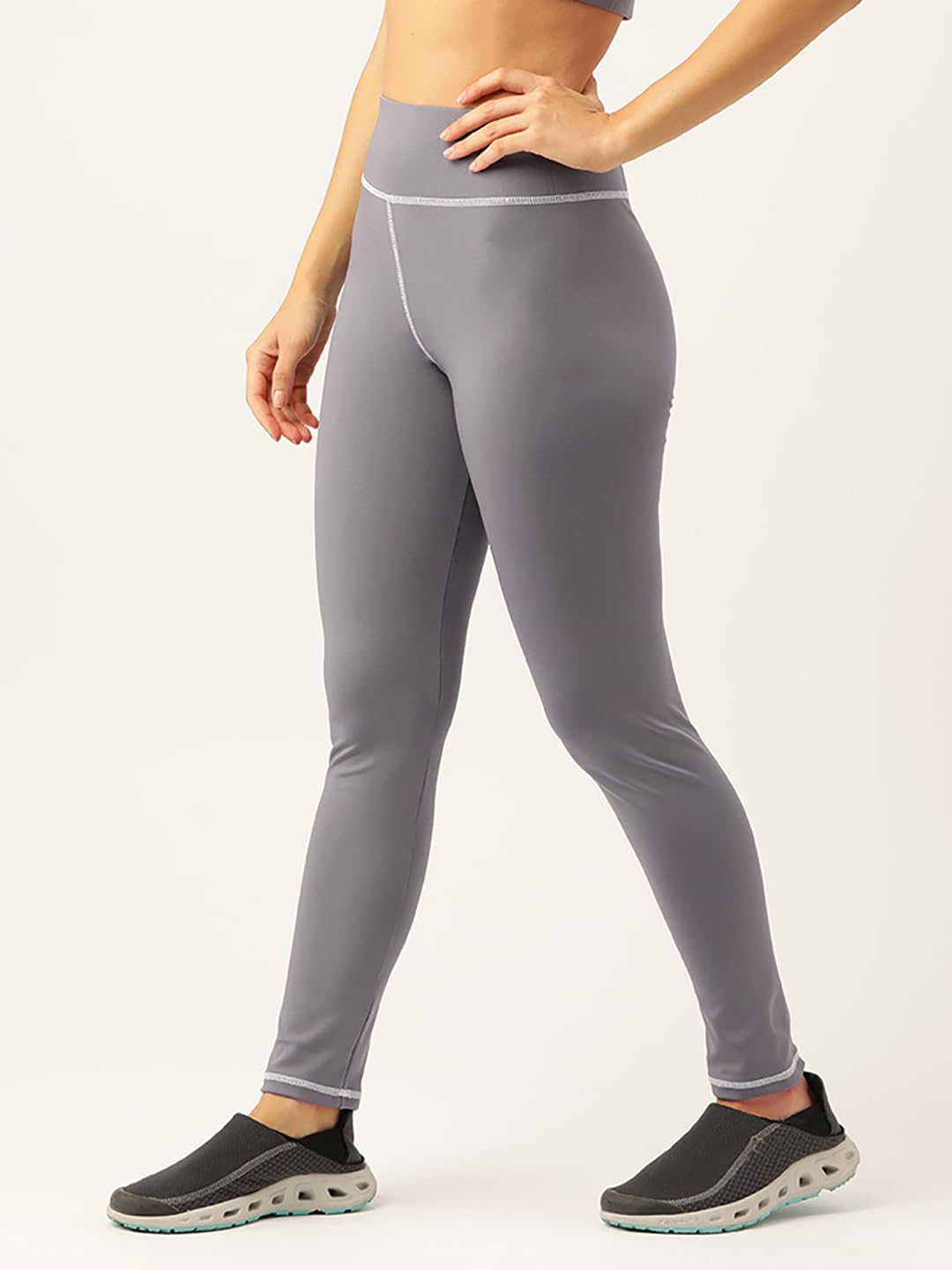 Kotty Womens Solid Sportwear Tights