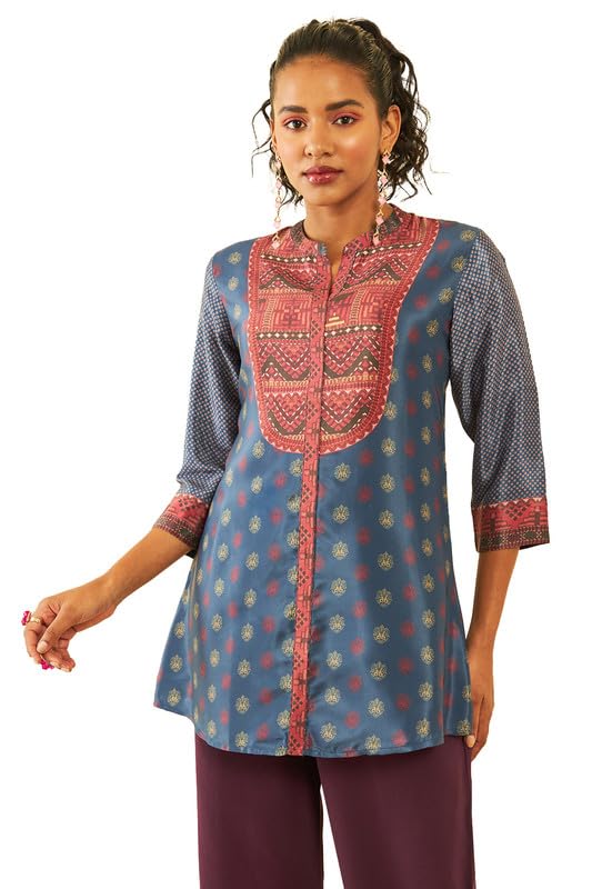 Soch Women Muslin Straight T-Shirt