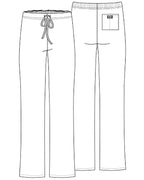 Dickies Men's Big & Tall Drawstring Scrub Pant, Ciel, XXXXX-Large