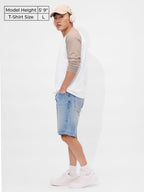 The Souled Store Beige Melange Men and Boys Round Neck Full Sleeve T-Shirts