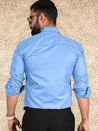 Tee Projekt Casual Shirt for Men Regular Fit Long Sleeve Shirt Suitable for Event Formal Wear