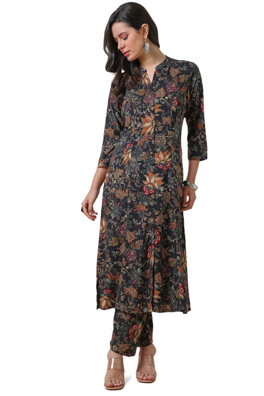 Soch Women Rayon Straight Pant