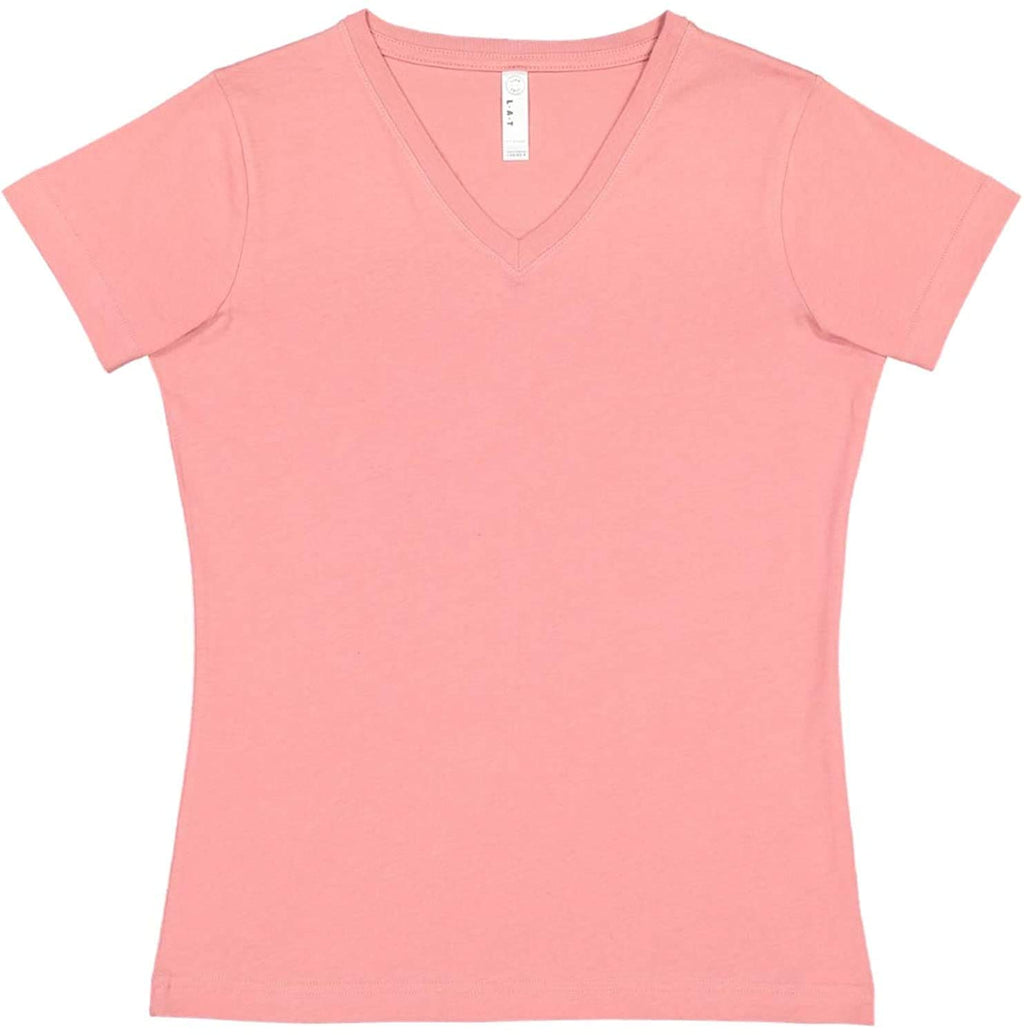 Ladies V-Neck Fine Jersey T-Shirt - BLAcK - S(D0102HI3UBV)