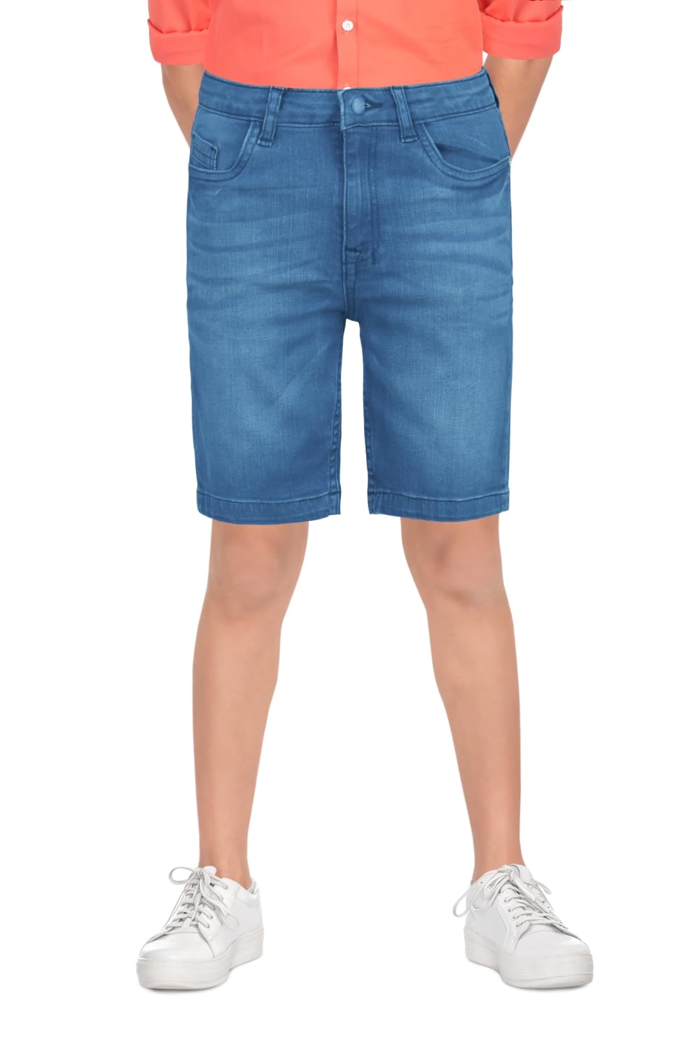 Allen Solly Boys Regular Fit Solid Shorts