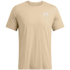 Under Armour Men's Sportstyle Left Chest Short-Sleeve T-Shirt , (300) City Khaki / / White , Small