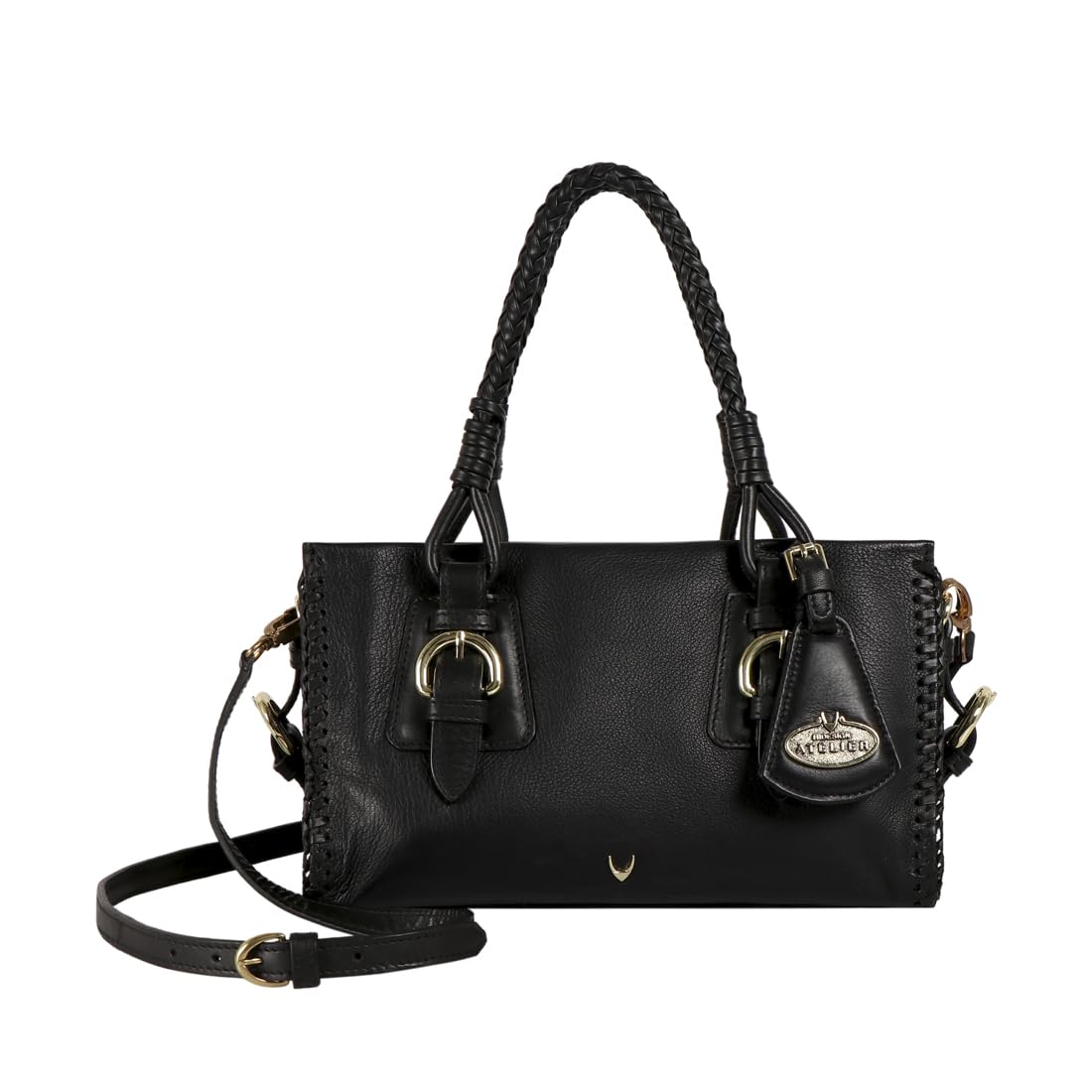 Hidesign WomenS Satchel Bag (Black) 28-18-14